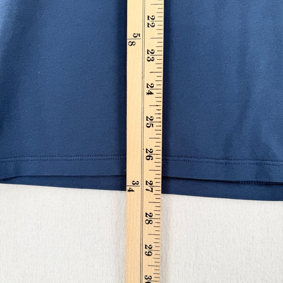 CLARE V Original Tee Women Large Blue Liberez Les Sardines Short Sleeve Crew NEW - Picture 7 of 14